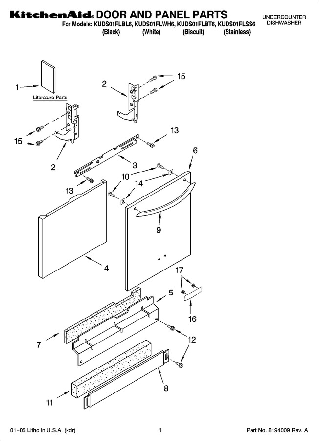 Diagram for KUDS01FLBT6