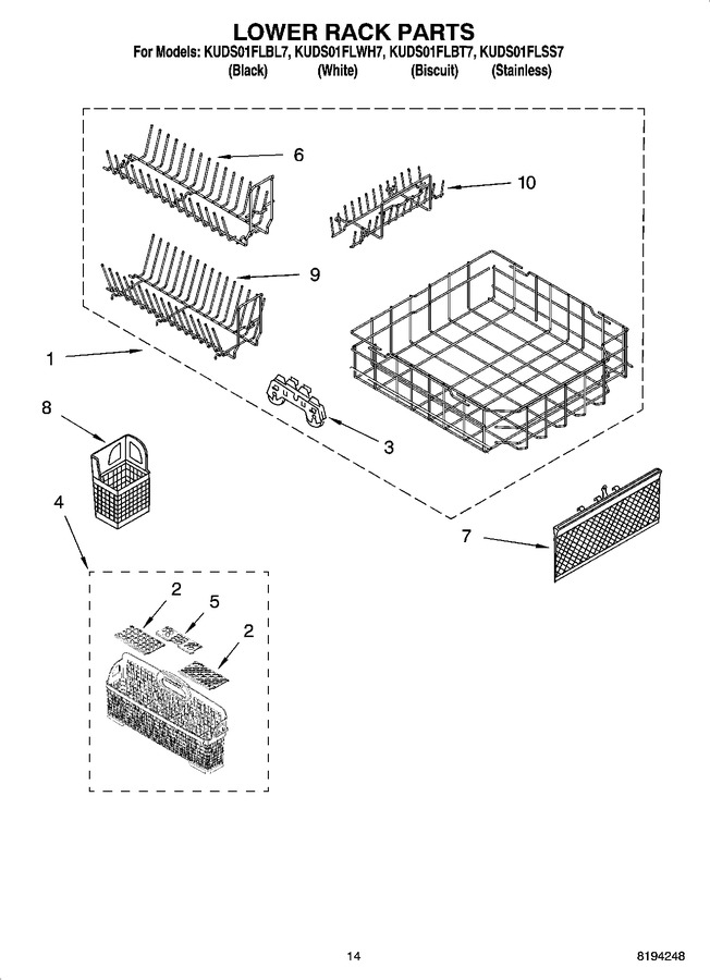 Diagram for KUDS01FLWH7