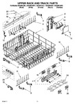 Diagram for 09 - Upper Rack And Track Parts