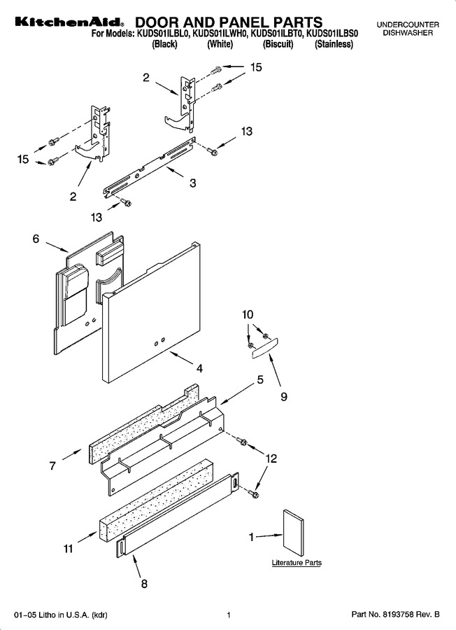Diagram for KUDS01ILWH0