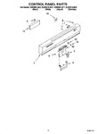 Diagram for 02 - Control Panel Parts