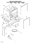 Diagram for 07 - Tub And Frame Parts