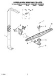 Diagram for 10 - Upper Wash And Rinse Parts