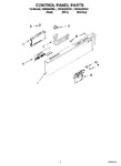 Diagram for 02 - Control Panel Parts