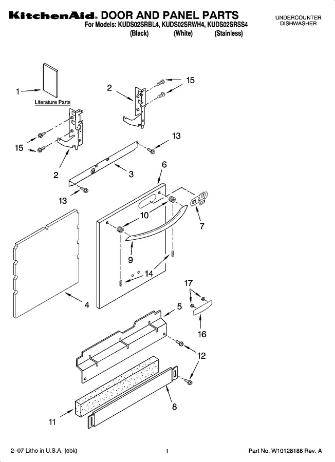 Diagram for KUDS02SRWH4