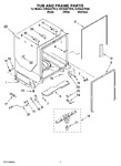 Diagram for 07 - Tub And Frame Parts