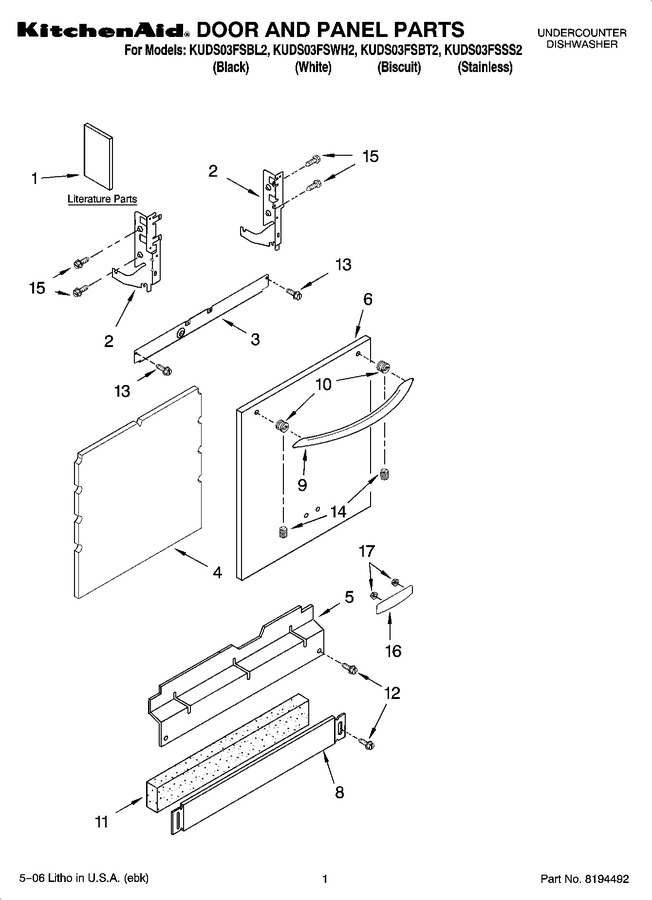 Diagram for KUDS03FSWH2