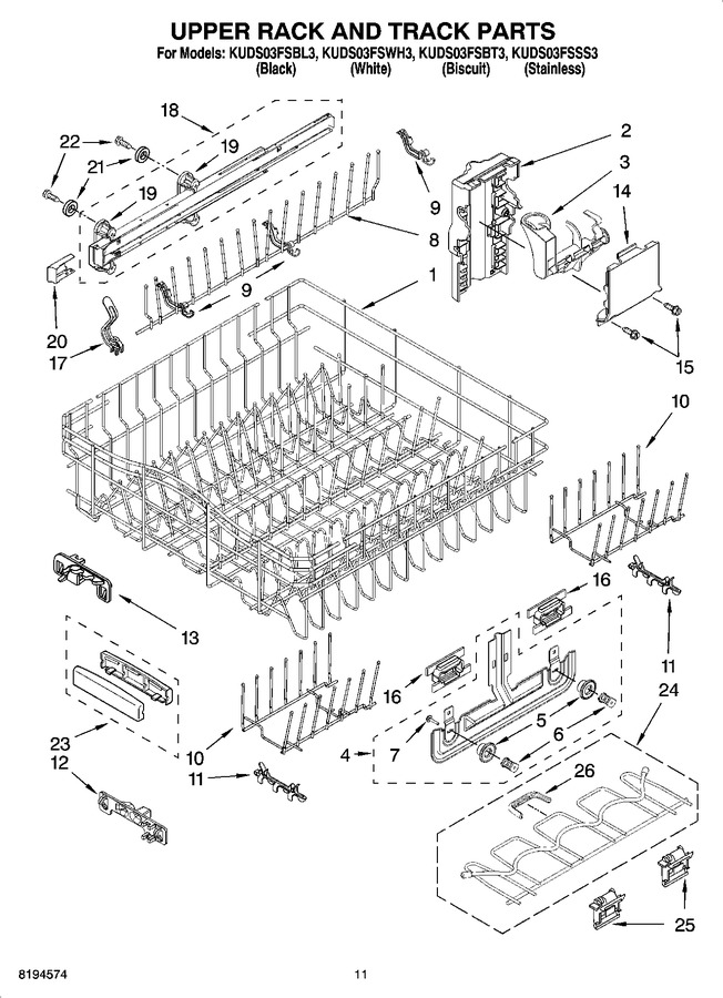 Diagram for KUDS03FSWH3