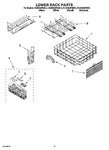 Diagram for 12 - Lower Rack Parts, Optional Parts (not Included)