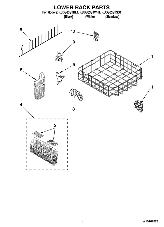 Diagram for KUDS03STWH1