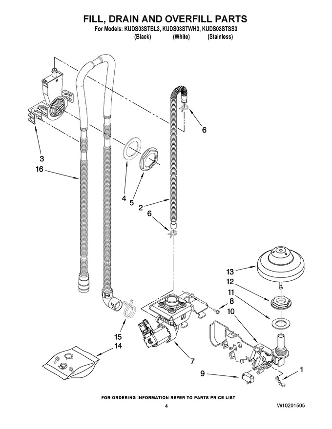 Diagram for KUDS03STWH3