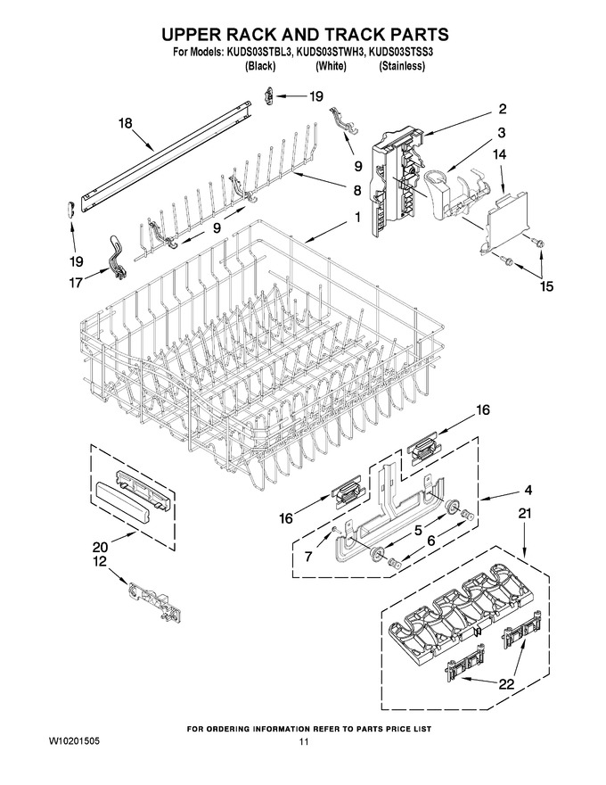 Diagram for KUDS03STWH3