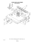 Diagram for 13 - Door And Latch