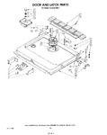 Diagram for 13 - Door And Latch