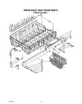 Diagram for 11 - Upper Rack And Track