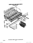 Diagram for 11 - Upper Rack And Track