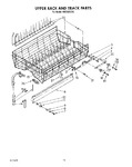 Diagram for 11 - Upper Rack And Track