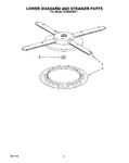 Diagram for 05 - Lower Washarm And Strainer