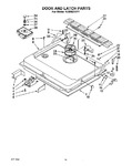 Diagram for 12 - Door And Latch