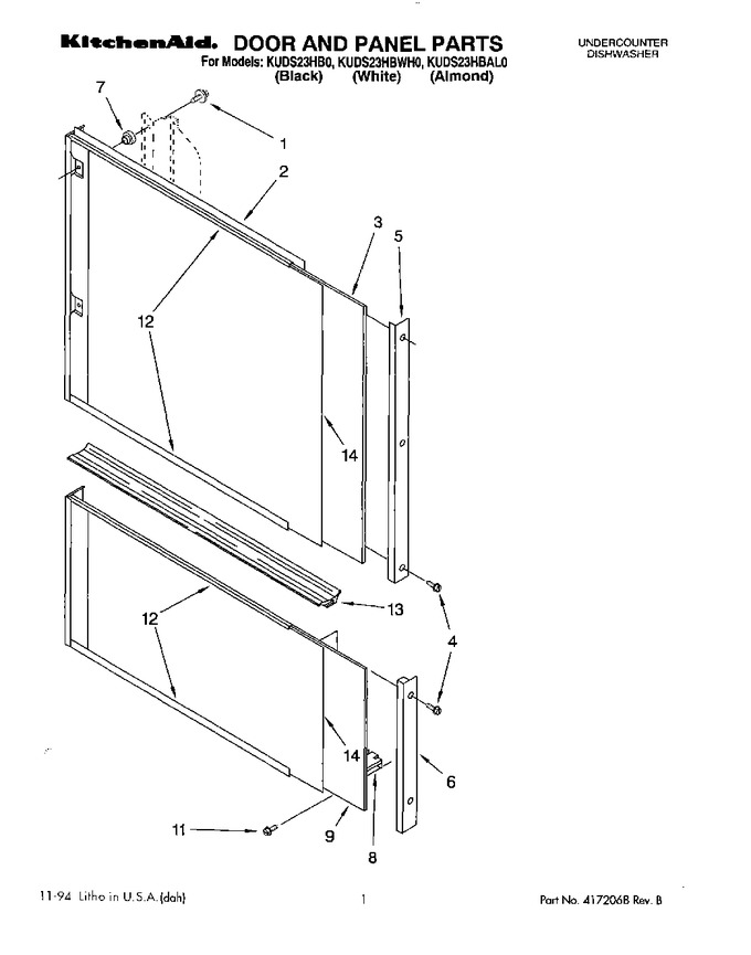 Diagram for KUDS23HBAL0