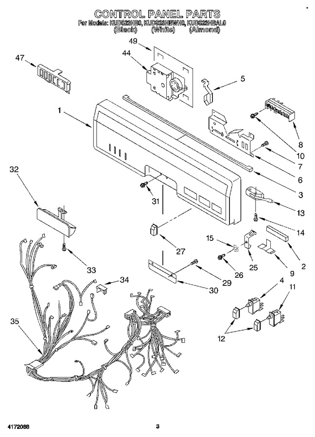 Diagram for KUDS23HBWH0
