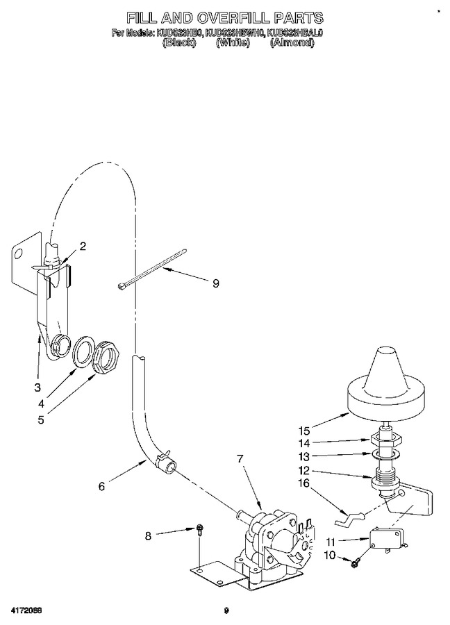 Diagram for KUDS23HBWH0
