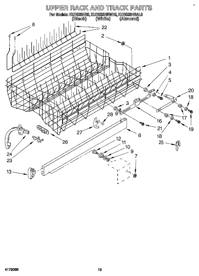 Diagram for KUDS23HBAL0