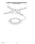 Diagram for 06 - Lower Washarm And Strainer
