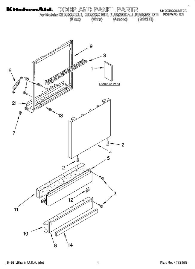Diagram for KUDS25SHBL1
