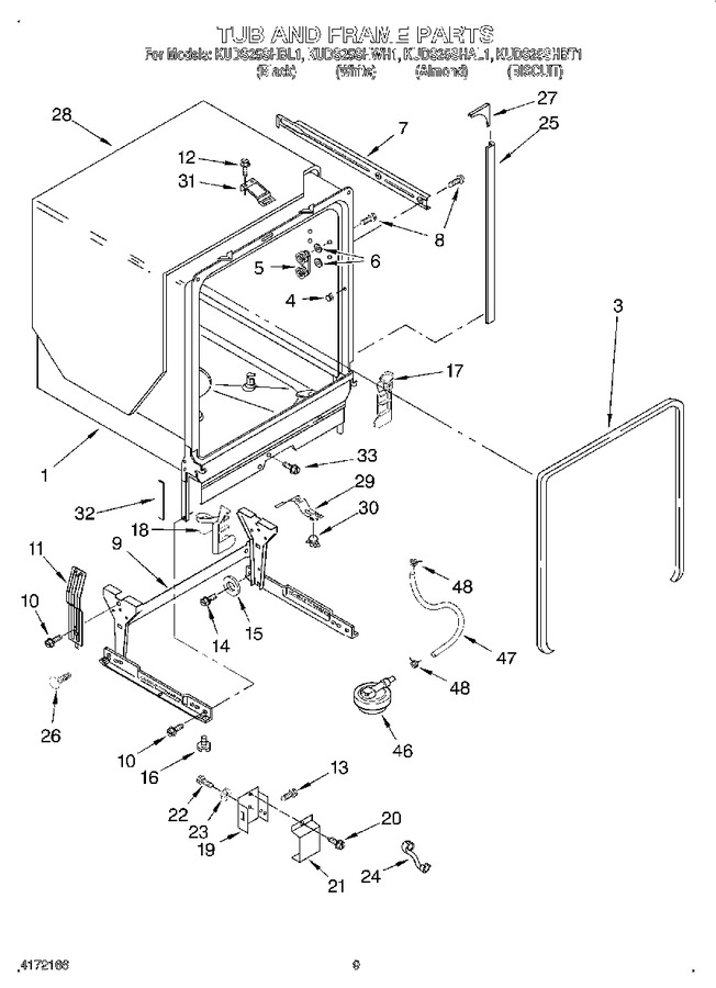 Diagram for KUDS25SHBL1
