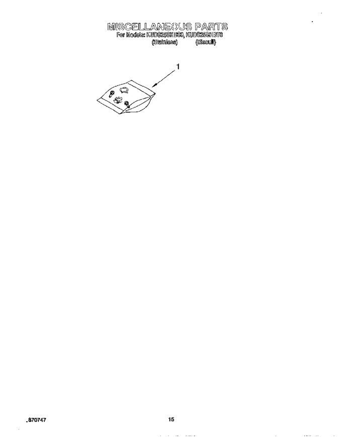 Diagram for KUDS25SHBT0