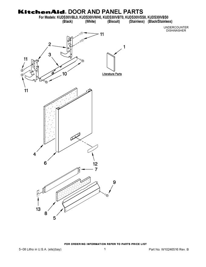 Diagram for KUDS30IVBL0