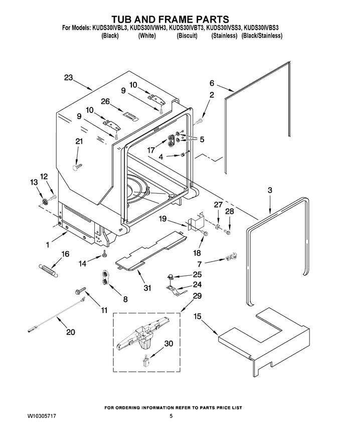 Diagram for KUDS30IVWH3