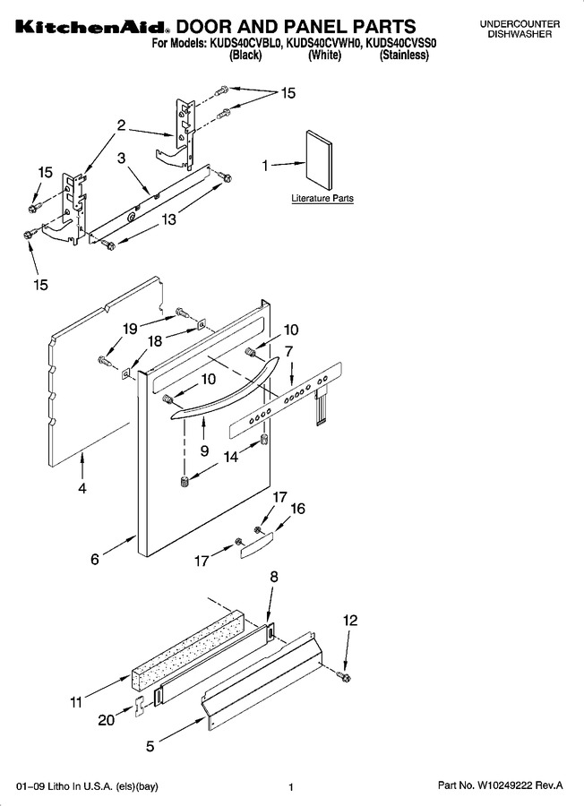 Diagram for KUDS40CVSS0