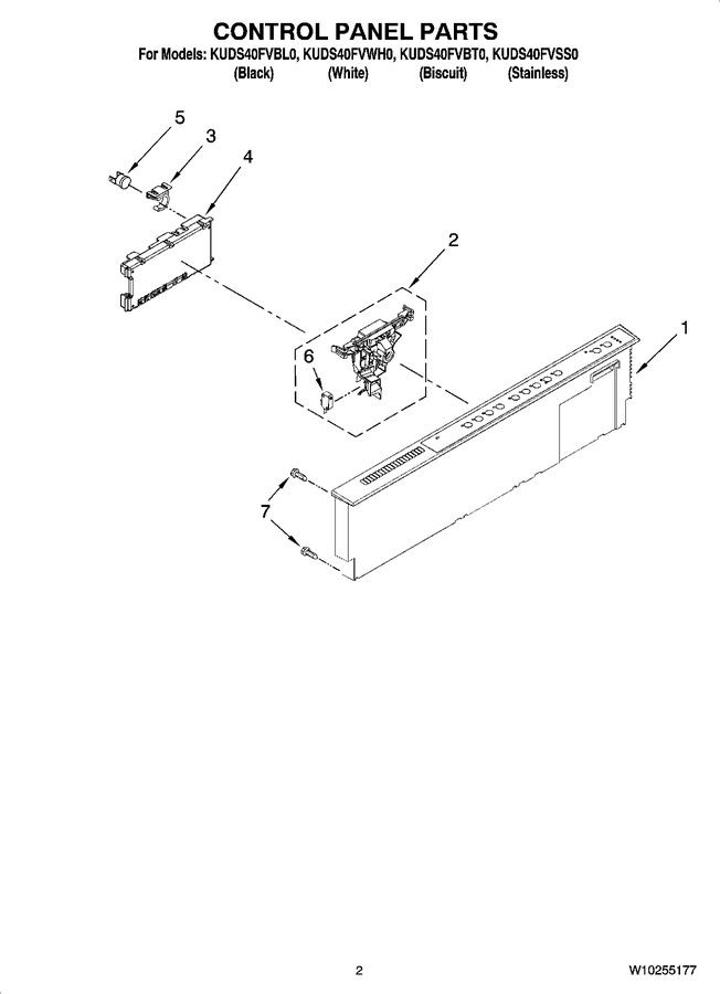 Diagram for KUDS40FVBT0