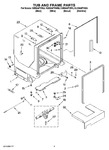 Diagram for 05 - Tub And Frame Parts