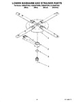 Diagram for 11 - Lower Washarm And Strainer Parts, Optional Parts (not Included)