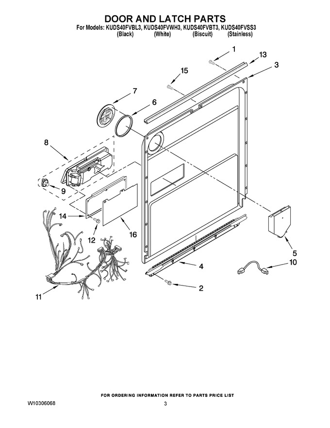 Diagram for KUDS40FVBL3