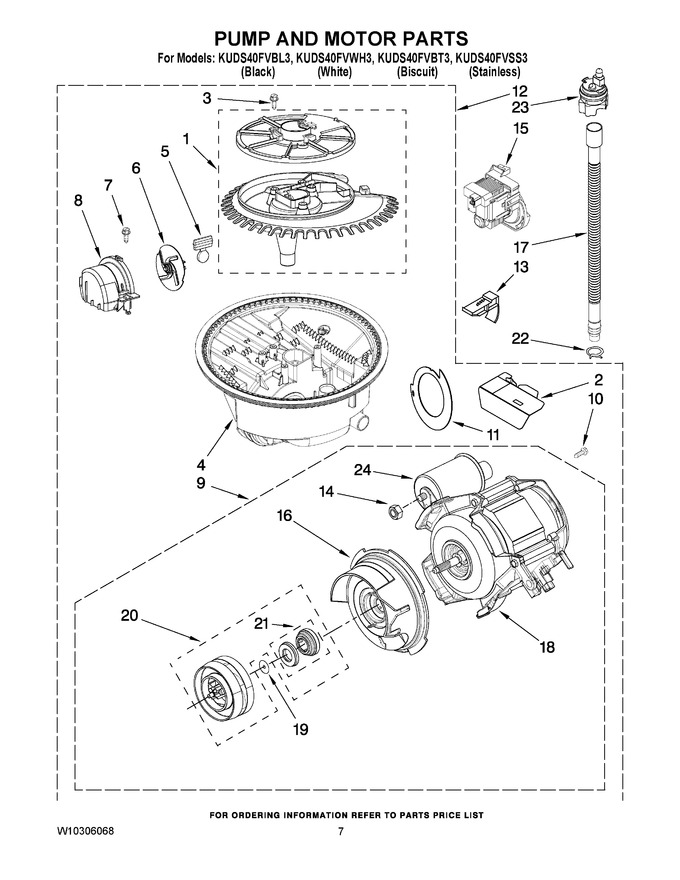 Diagram for KUDS40FVBT3