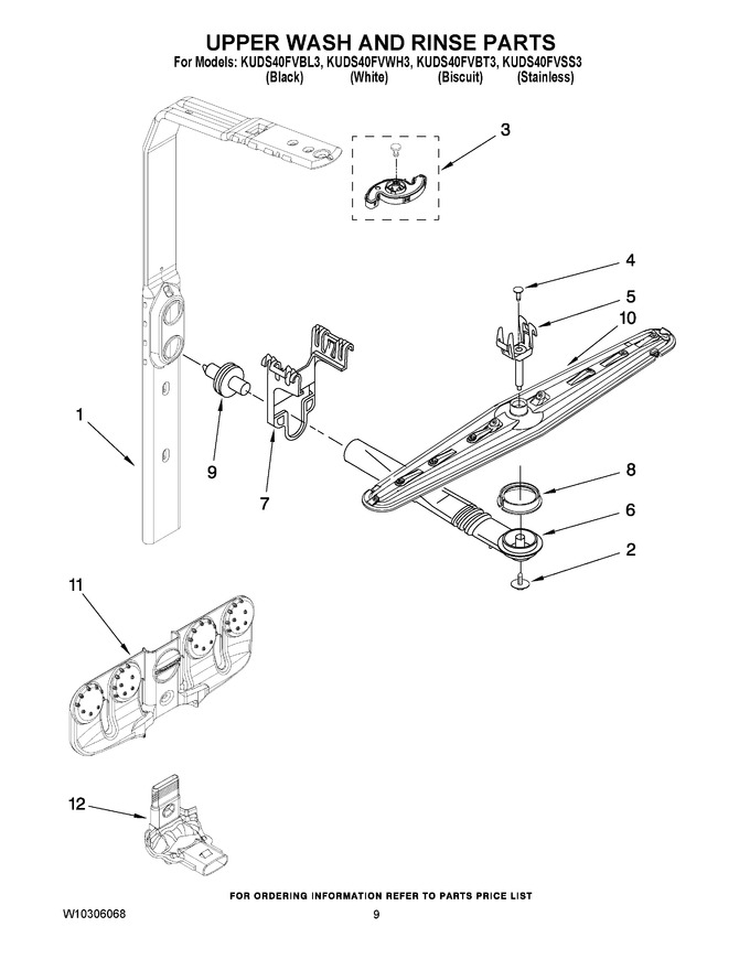 Diagram for KUDS40FVBL3