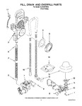 Diagram for 04 - Fill, Drain And Overfill Parts
