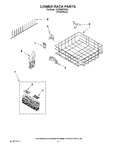 Diagram for 10 - Lower Rack Parts