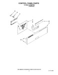 Diagram for 02 - Control Panel Parts