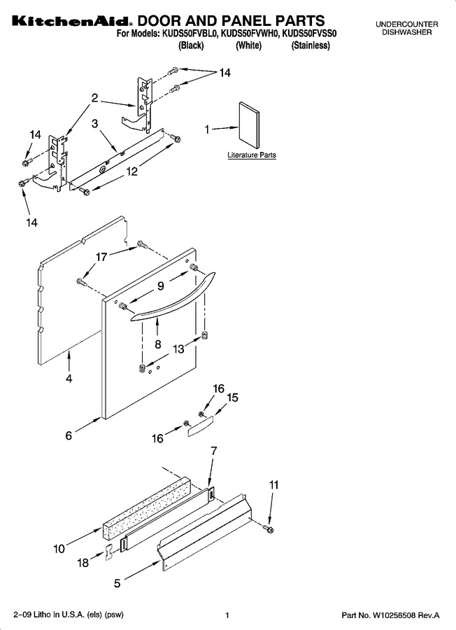 Diagram for KUDS50FVSS0