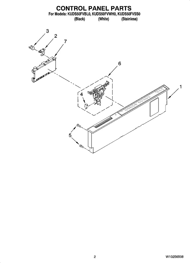 Diagram for KUDS50FVWH0