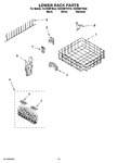 Diagram for 10 - Lower Rack Parts
