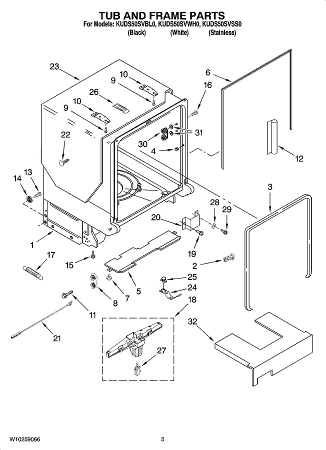 Diagram for KUDS50SVSS0