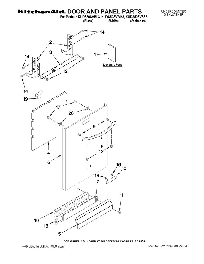 Diagram for KUDS50SVBL3