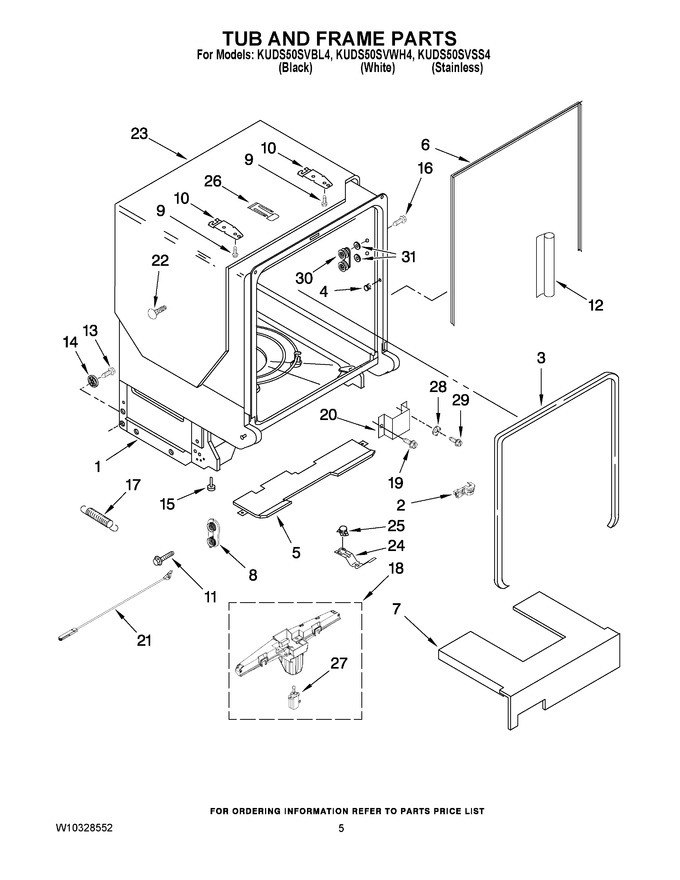 Diagram for KUDS50SVSS4