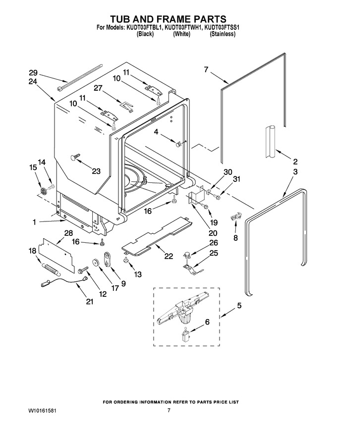 Diagram for KUDT03FTBL1
